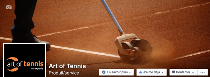 Page Facebook Art of Tennis